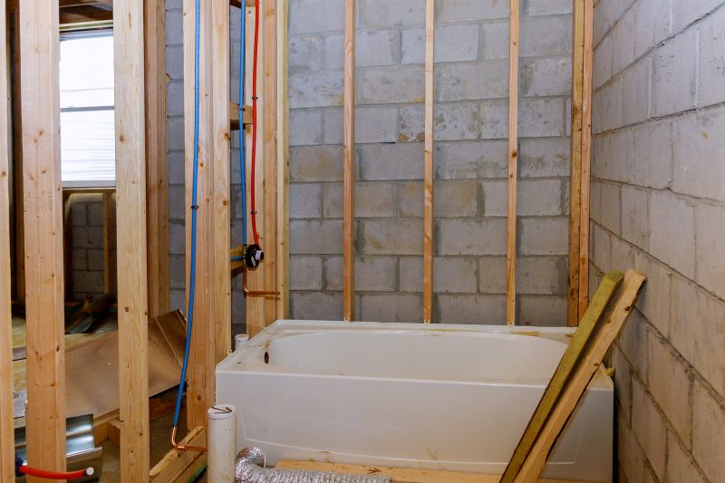 Attic Bathroom Construction